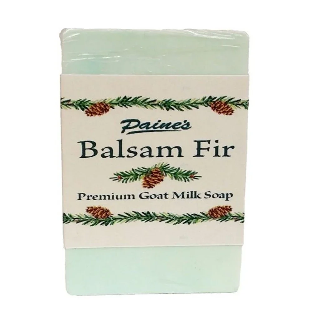 Paine's Balsam Fir Premium Goat Milk Soap 4.5 oz bar fresh Maine made natural